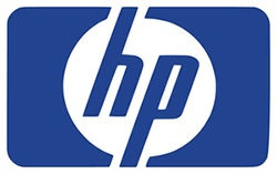 HP logo rectangle